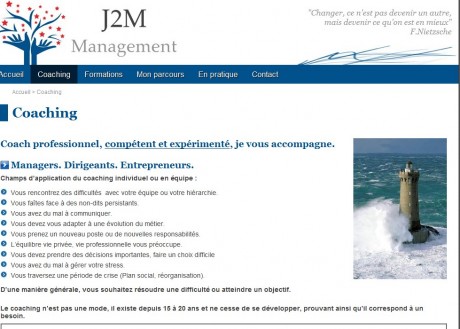 site de j2m management